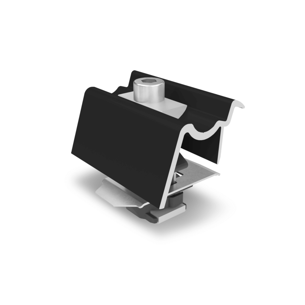 K2 Clamp EC, Hybrid schwarz eloxiert