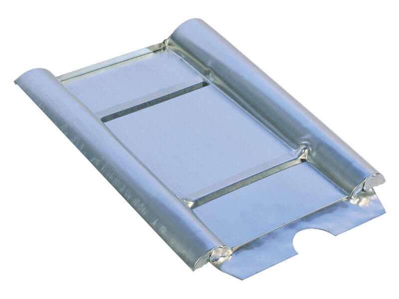 Marzari Metalldachplatte Typ Beton Big, schwarz-grau