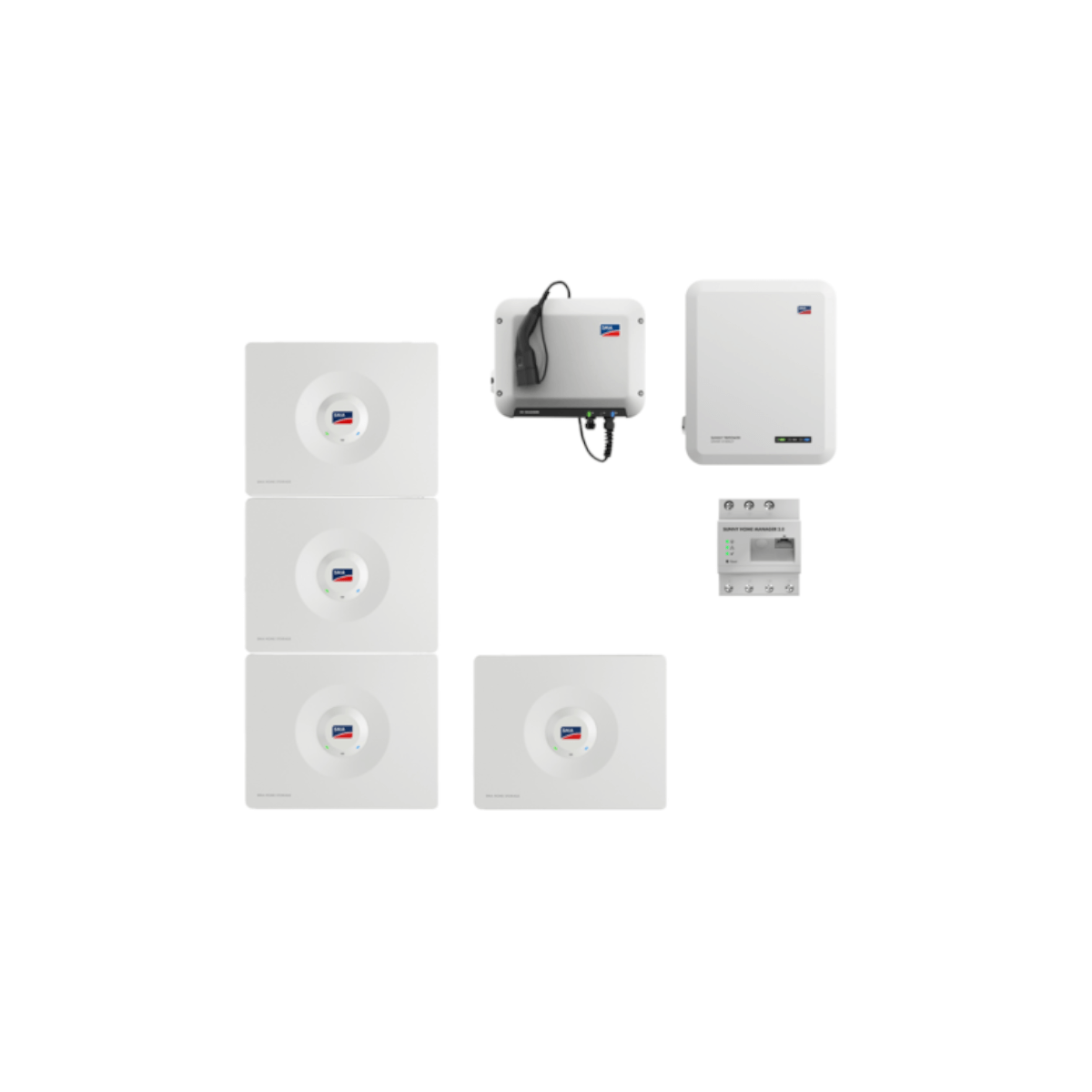 SMA Komplettpaket mit 13,12 kWh