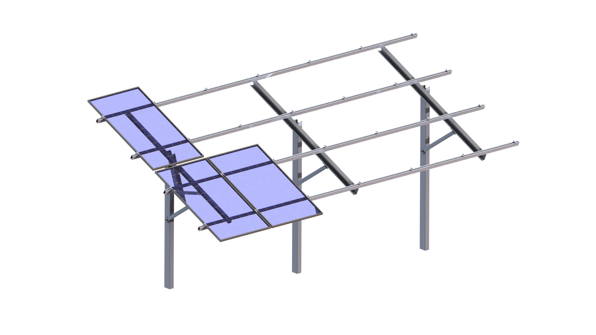 Alumero Landscape-Kit 2x20 gerammt ALPIN